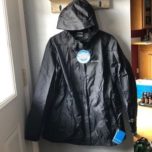 Columbia rain coat